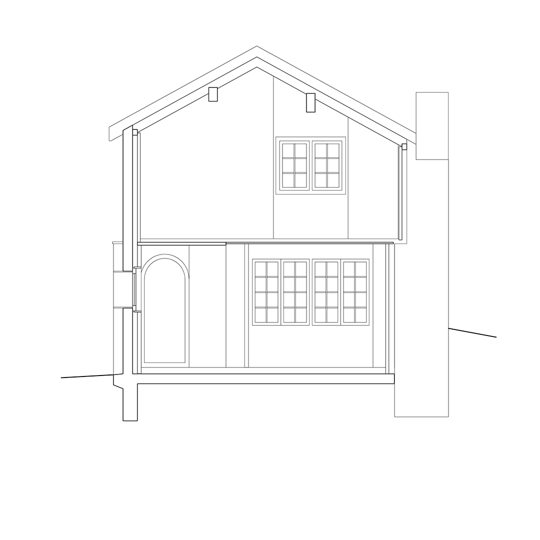 Transformation d’une ancienne chapelle en logement de vacances